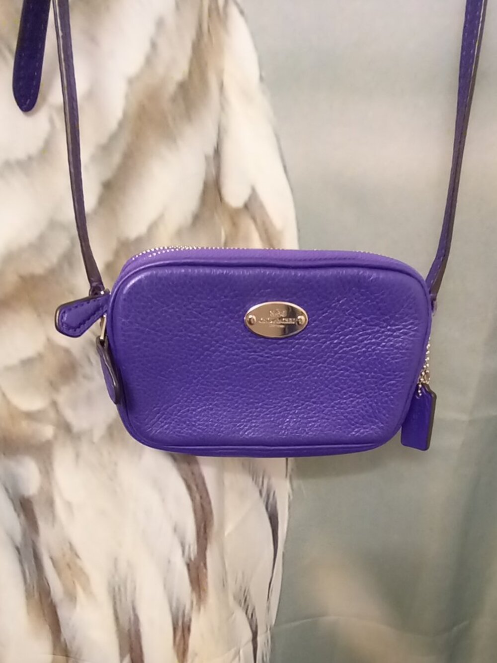 Coach Mini Double Zip Crossbody